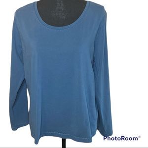 Cold water Creek Blue top